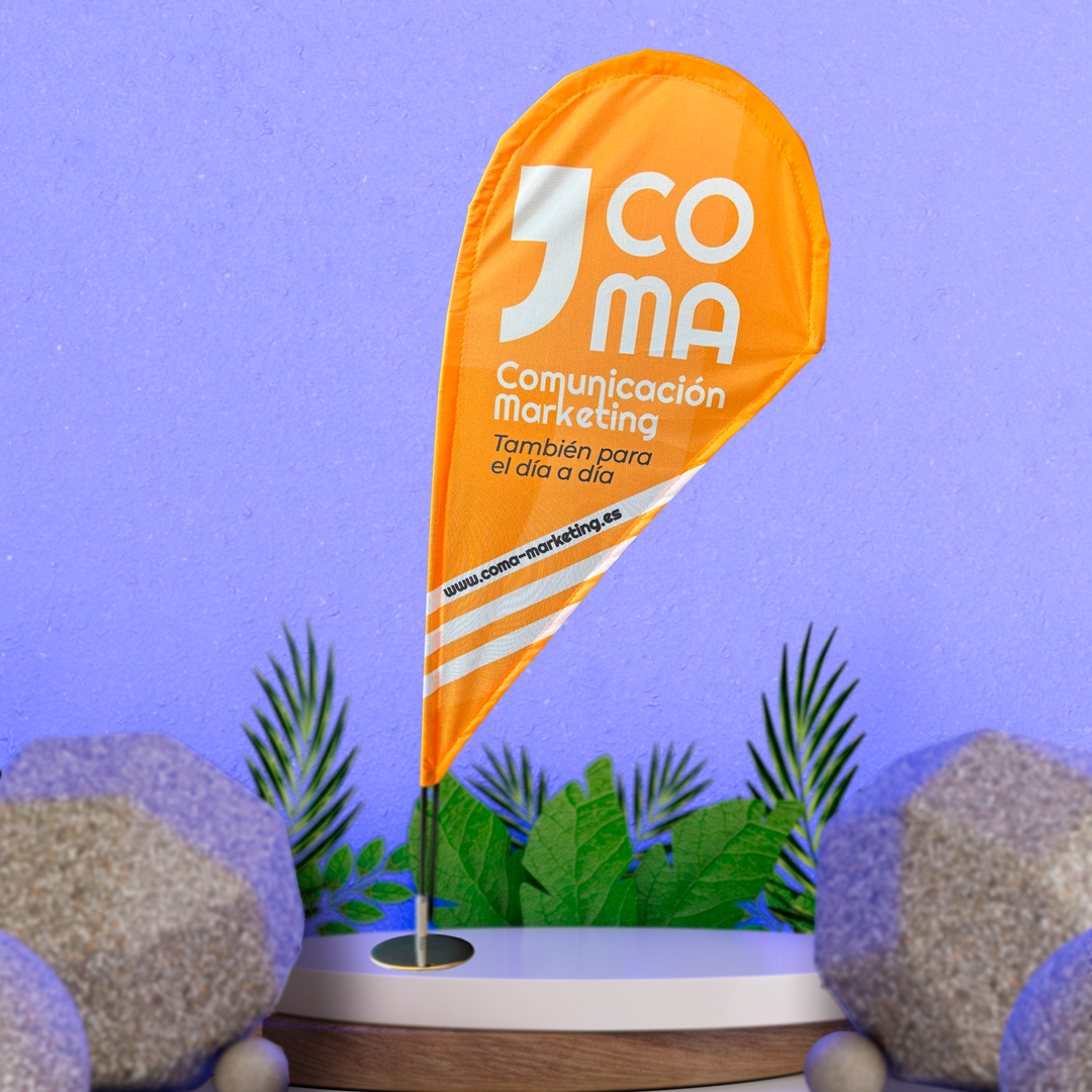 Bandola con el logo de CoMa