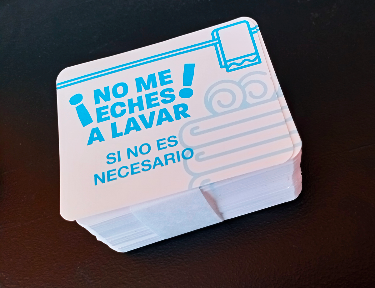 Pegatinas para el CEADAC para las toallas